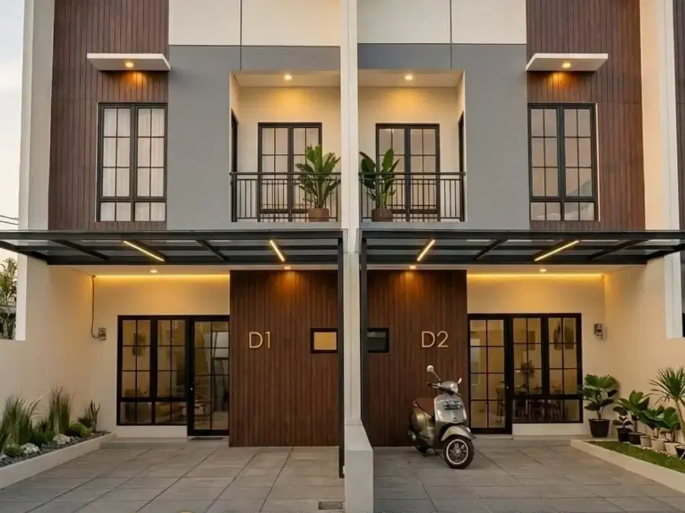 Rumah elegant 1 milyaran free biaya-biaya