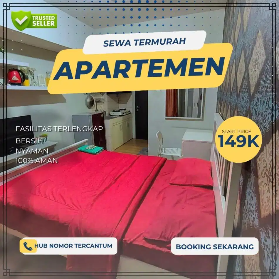 Sewa Apartemen Tangerang Springwood Residence Harian/Transit Termurah