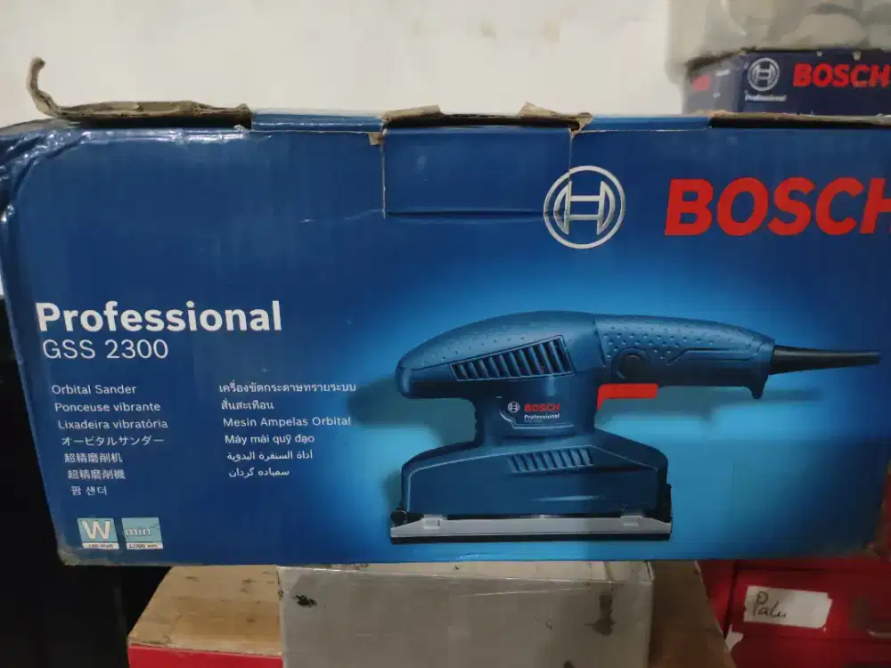 Bosch Professional GSS 2300 Orbital Sander 190W Original Bekas Normal