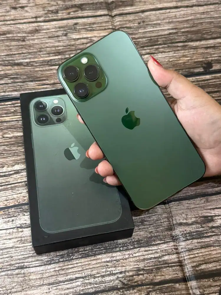 iPhone 13 Pro Max 256GB Fullset Mulus Normal