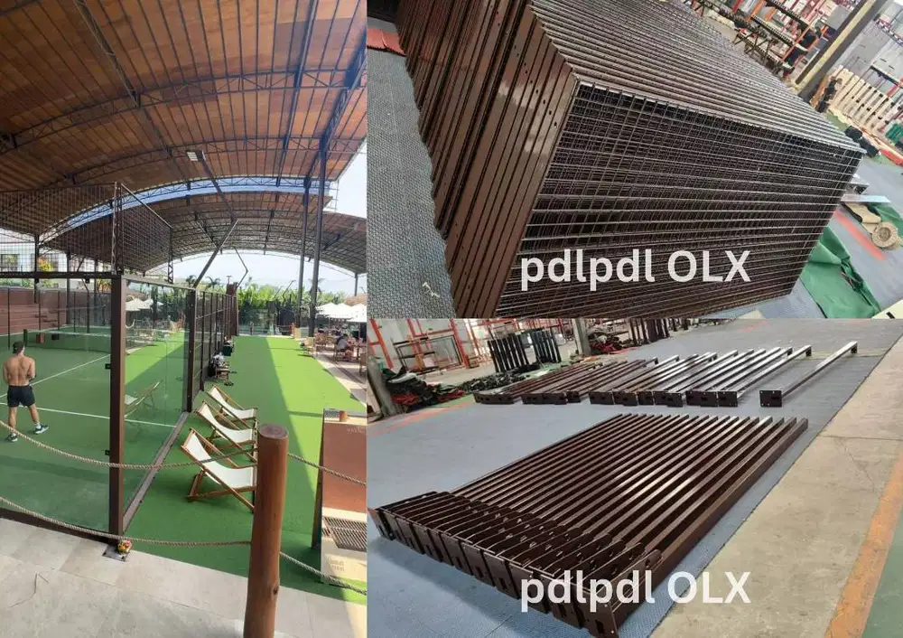 DIJUAL 3 SET Lapangan Padel Panoramic Court NEW READY STOCK JAKARTA
