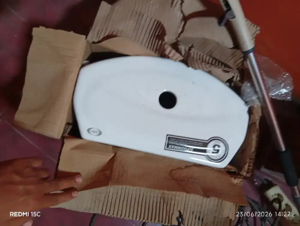 Jual wc baru gak jadi kepake