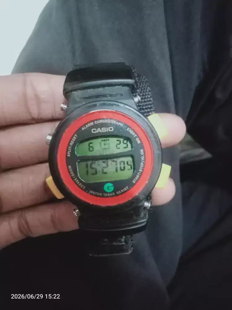 Jam Baby-G 320 ORIGINAL japan Rastafara