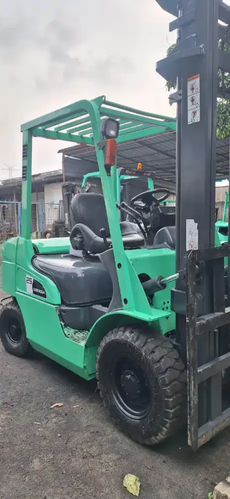 Forklift Mitsubishi 2,5 Ton,Manual,Tiang 4 Meter,Mesin S4S,Tahun 2020
