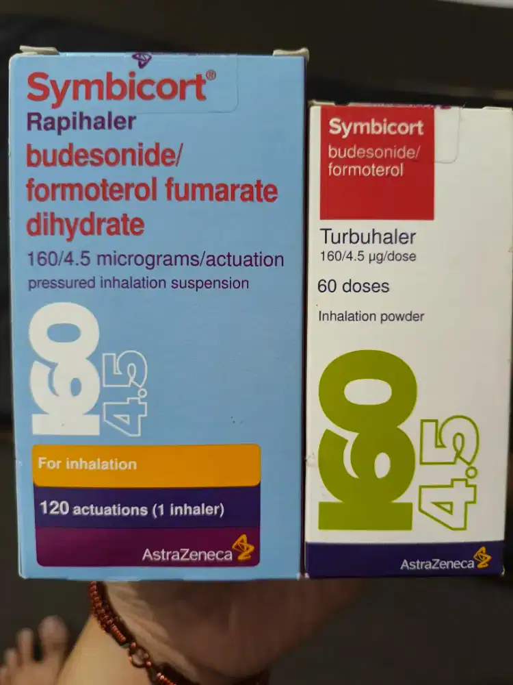 Symbicort obat asma sesak nafas original baru segel