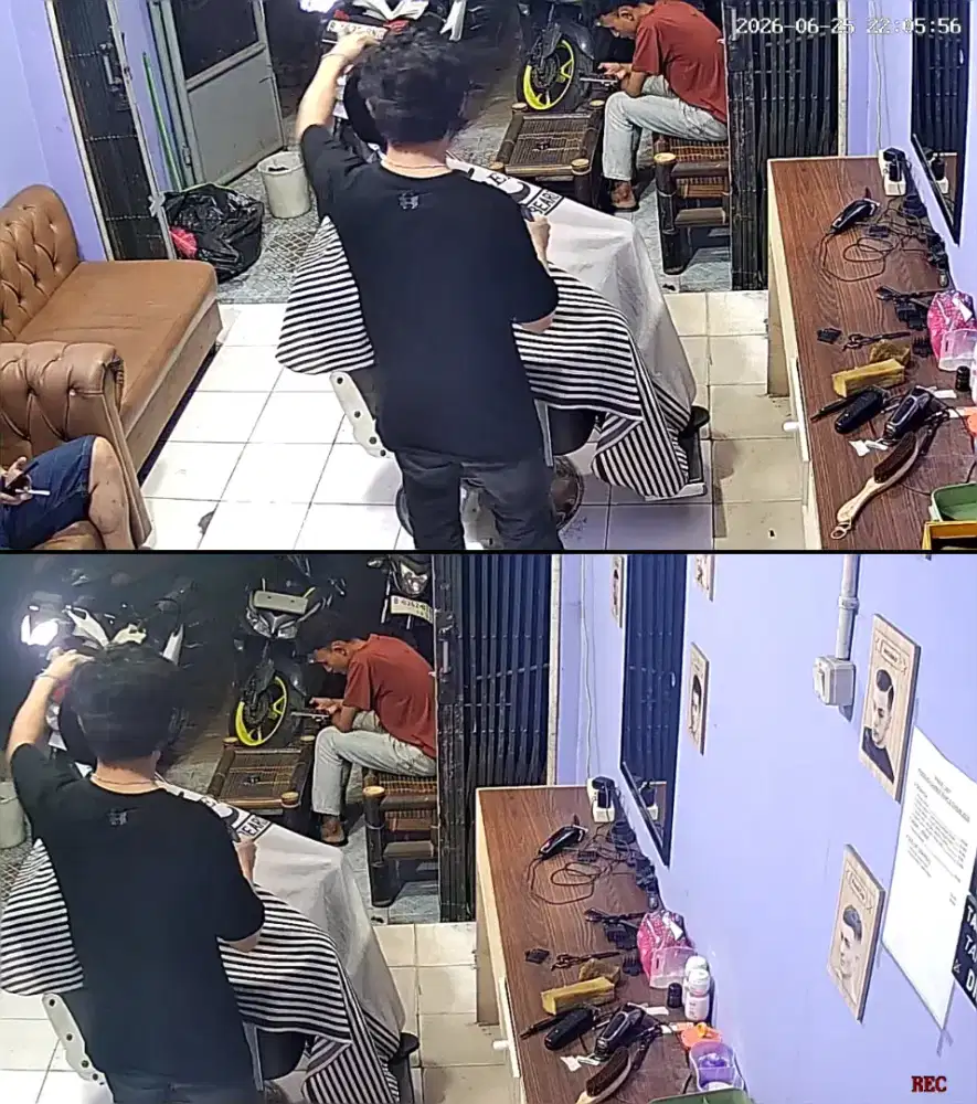 Menerima tenaga Kerja pangkas rambut
