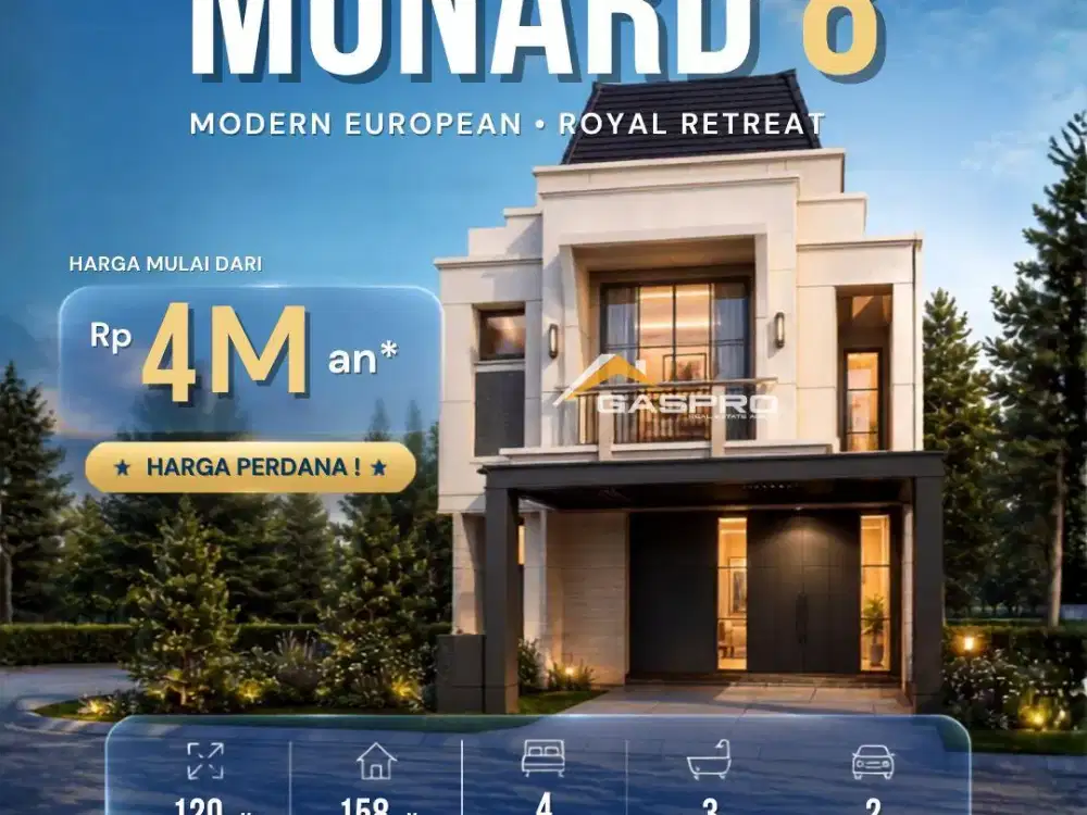 Smart Home Rumah BSD City Dekat Ice BSD dan The Breeze Monard Armont