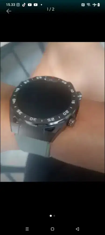 Jual Jam Tangan Pria Smart Watch merk Olike seken kondisi mulus