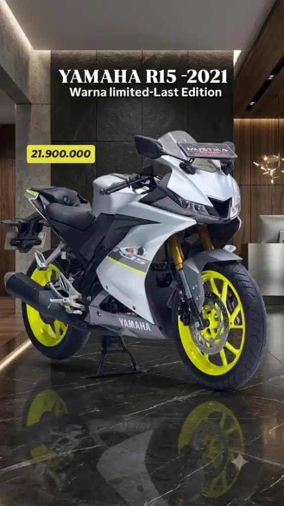 READY‼️ YAMAHA R15 V3 2021 LIMITED EDITION NOPOL L MULUS NOMINUS
