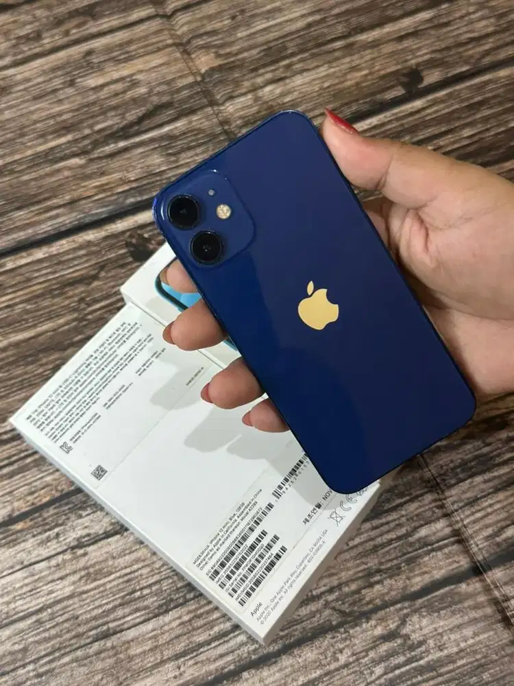 iPhone 12 mini 128gb Blue Fullset Original