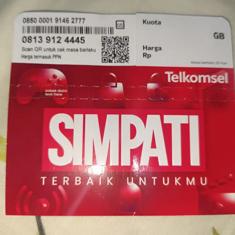 Nomor Cantik 11 Digit Telkomsel - bonus kouta internet 30 hari
