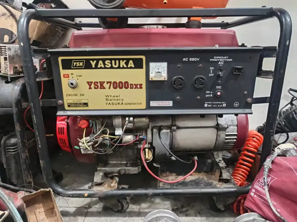 Genset yasuka 5500 watt