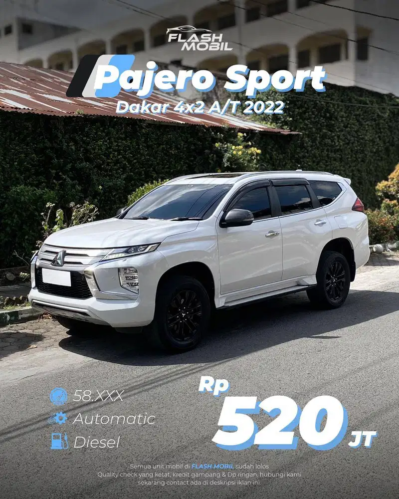Pajero Sport Dakar 4x2 AT 2022