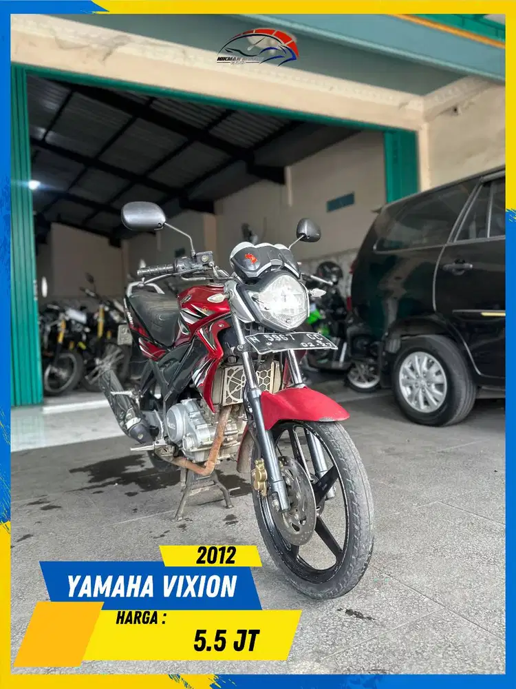 YAMAHA VIXION 2012 MURAH GAS POLL MASZEHH HIKMAH MOTOR KEPUH