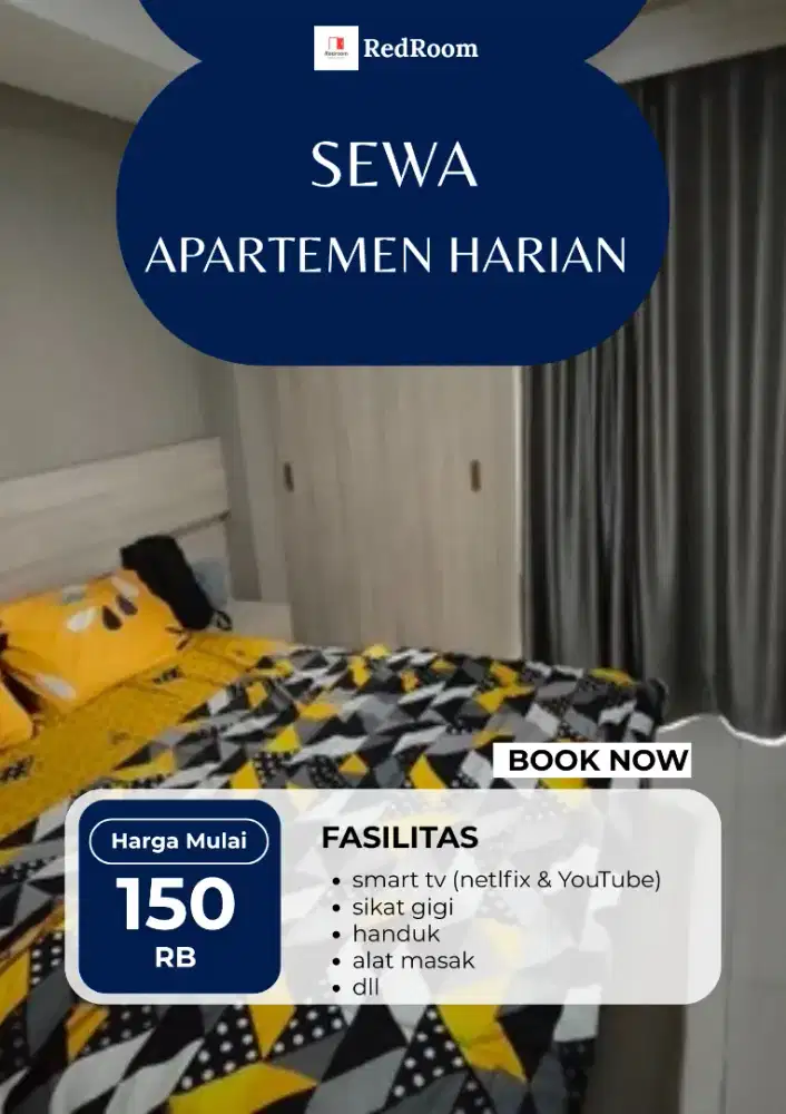 sewa harian murah apartemen green Pramuka city Jakarta pusat
