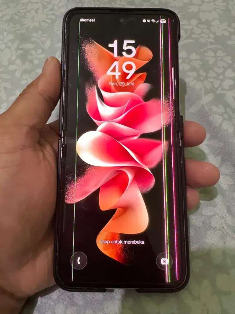 Samsung Zflip 3 5G 8/128 Batangan normal