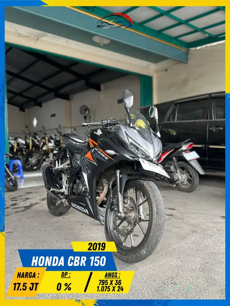 HONDA CBR 150 2019 GAS POLL MASZEHH HIKMAH MOTOR KEPUH