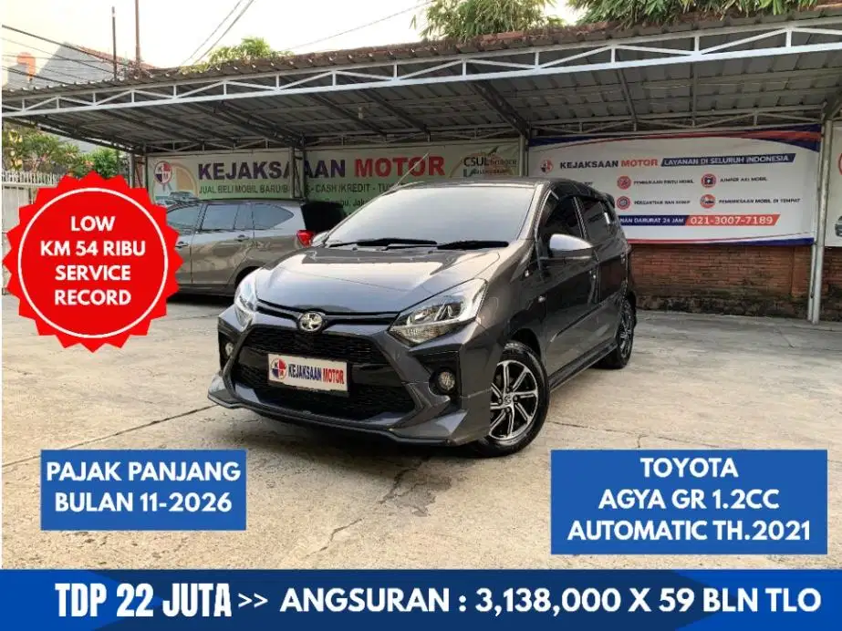 Toyota Agya GR Sport 1.2cc Automatic Th.2021