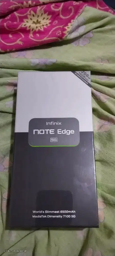 Infinix note edge 8/256GB BARU SEGEL