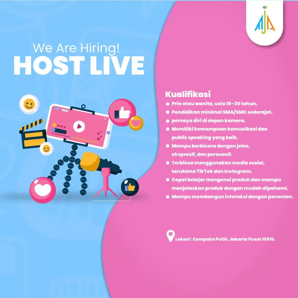 HOST LIVE ONLINE