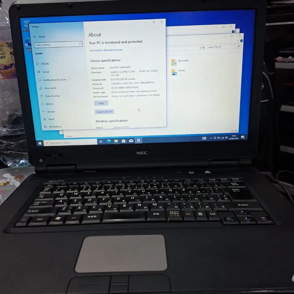 NEC VERSAPRO VD-B / Nec VERSAPRO VX-B