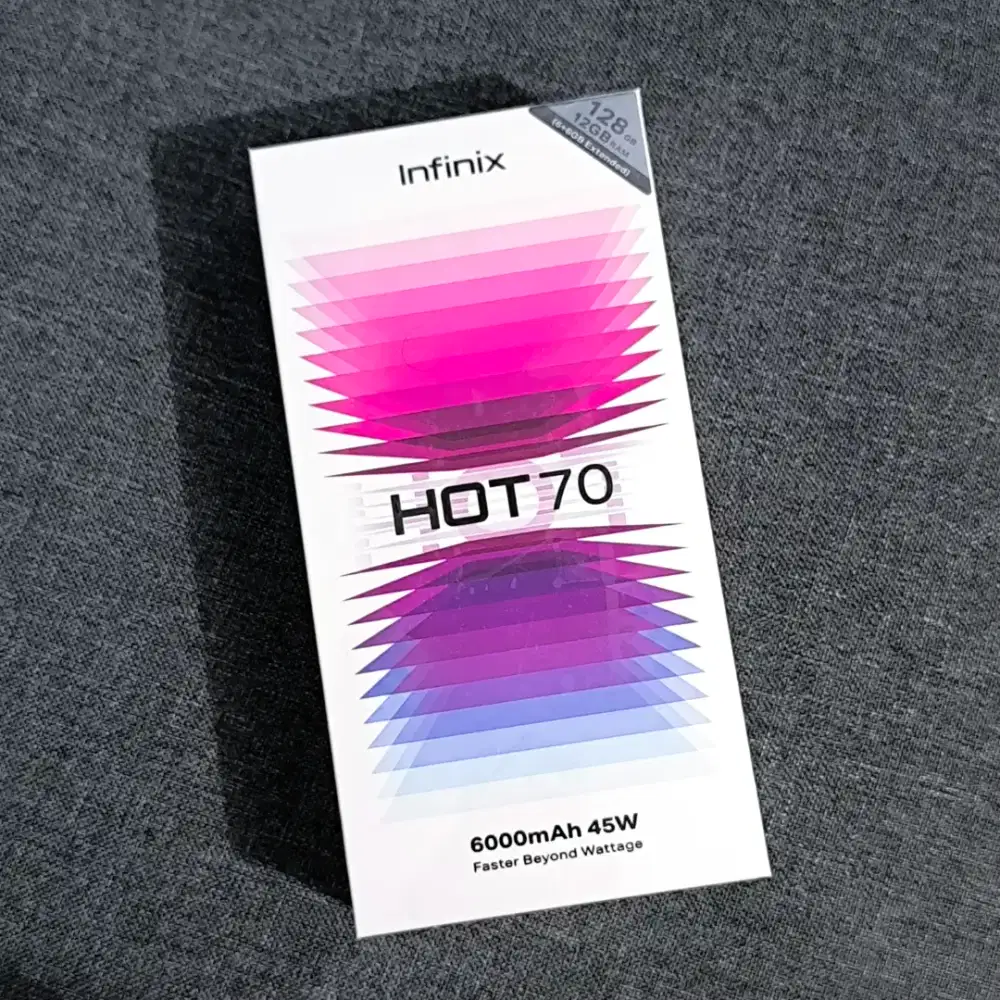 INFINIX HOT 70 RAM 6/128
