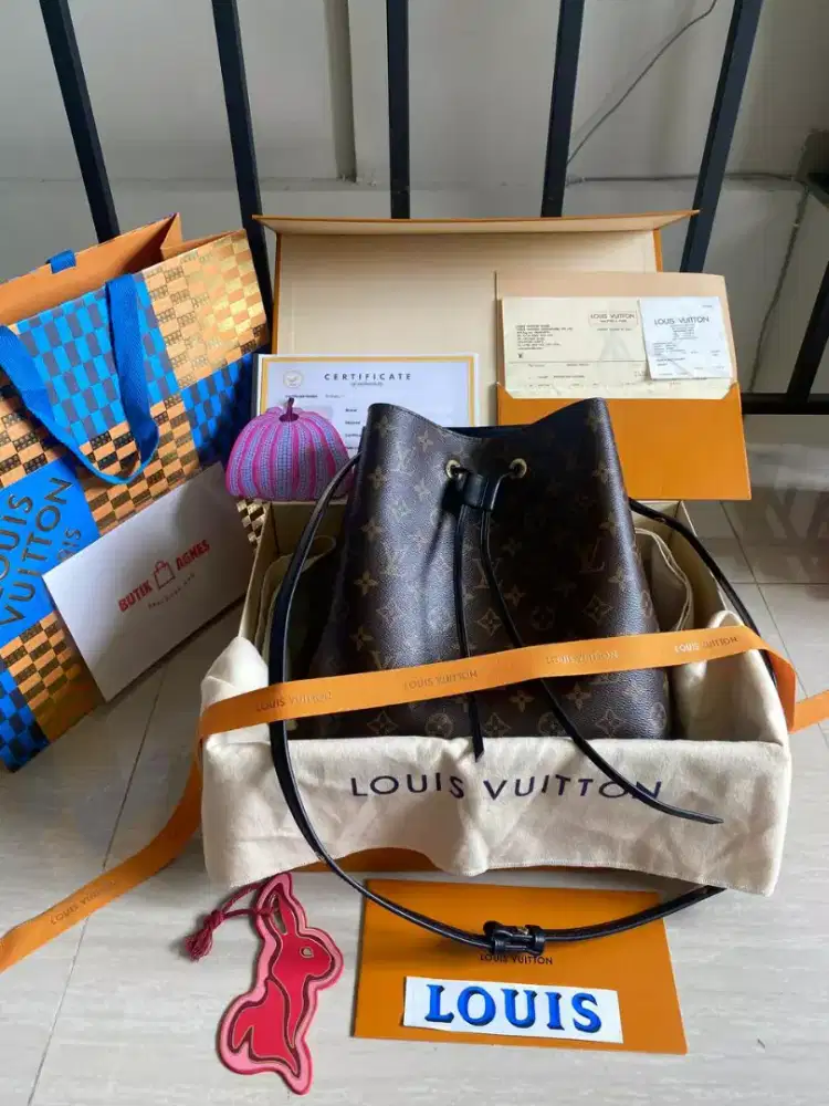 Nego Preloved Néonoé MM Black Monogram Authentic