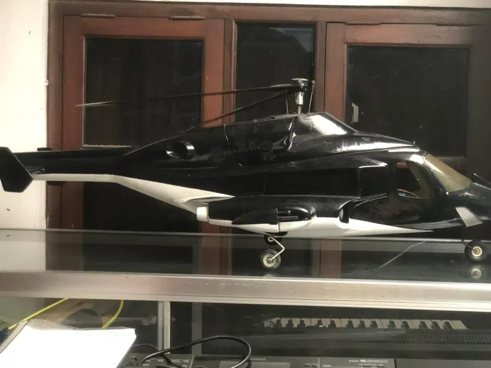 RC heli Logo 500 modifikasi