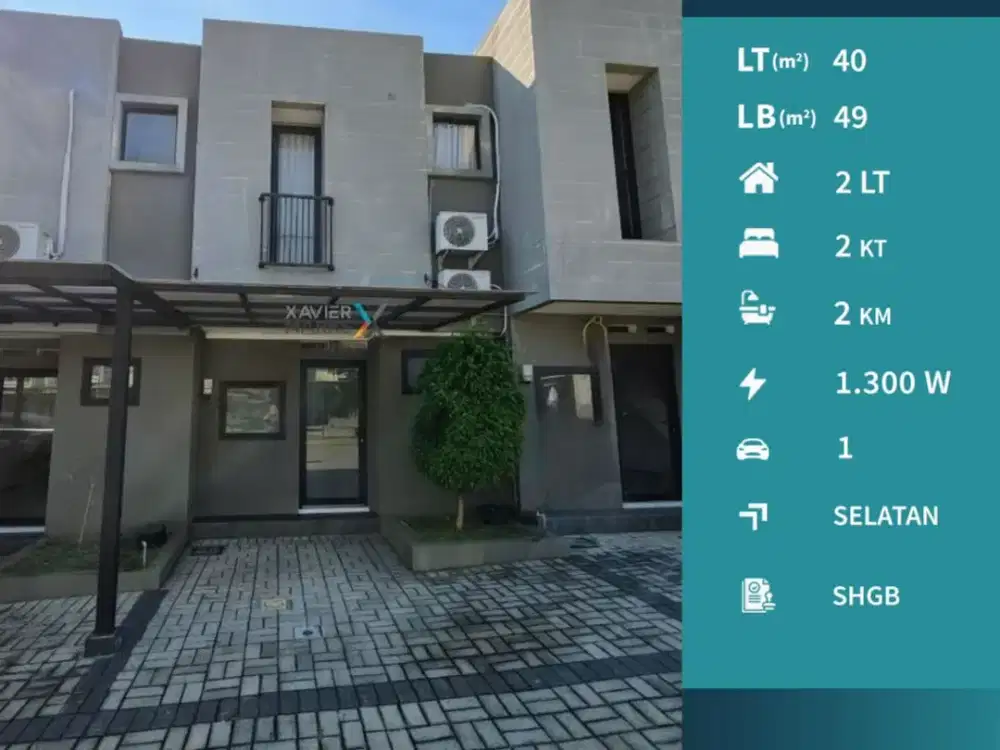 Dijual Rumah Full Furnish Modern Minimalis di Kvadra Araya Malang