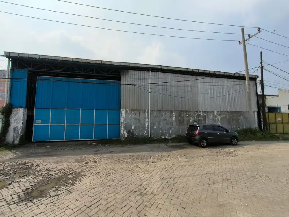 Gudang Bagus Luas HGB di Romokalisari Lokasi Strategis