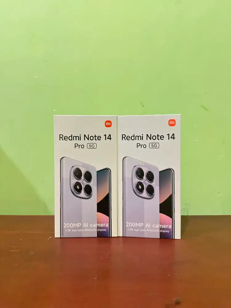 Xiaomi Redmi Note 14 Pro 5G 12/512Gb Baru, Segel dan Garansi Resmi