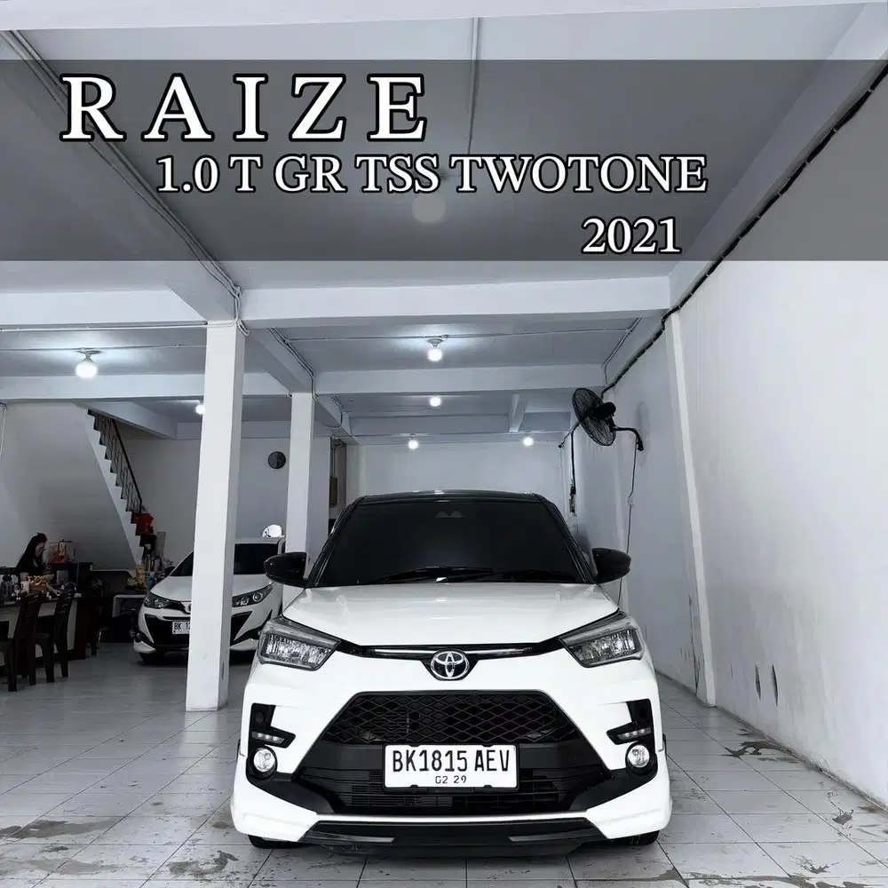 [ODO 55RB‼️] RAIZE 1.0 TURBO GR TSS CVT 2021 pmk 2022