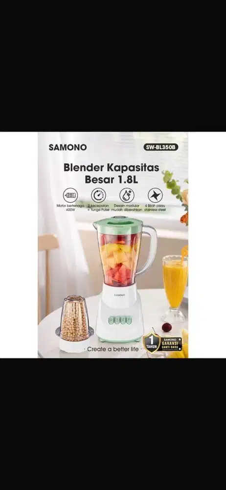 Ready Stock Blender Merek samono