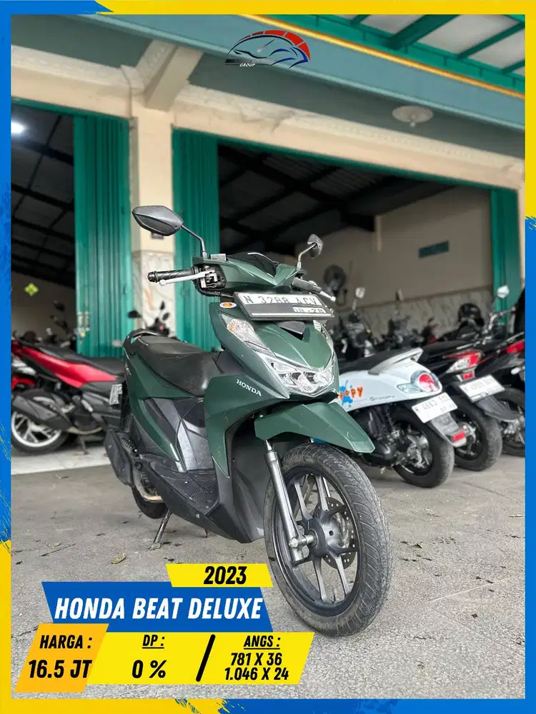HONDA BEAT DELUXE 2023 MANTAP GASS MASZEHH HIKMAH MOTOR KEPUH