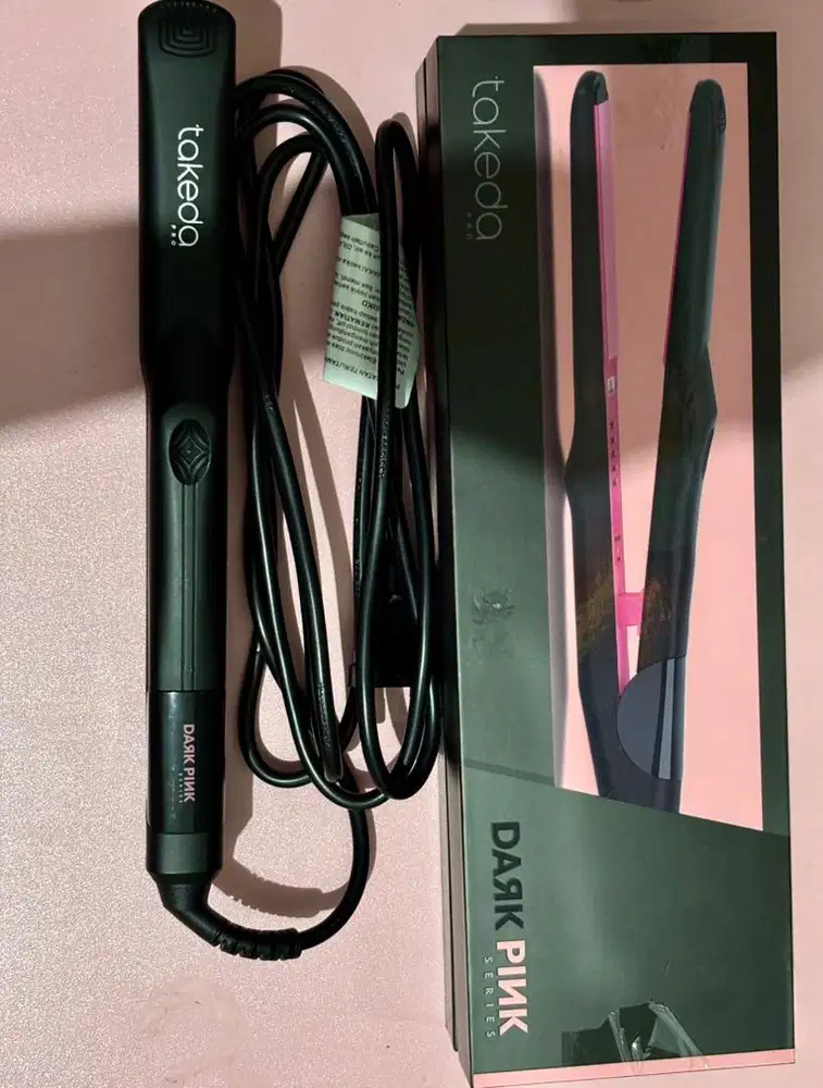 Catokan Takeda Dark Pink Series, Box Lengkap, Pemakaian 1 Bulan