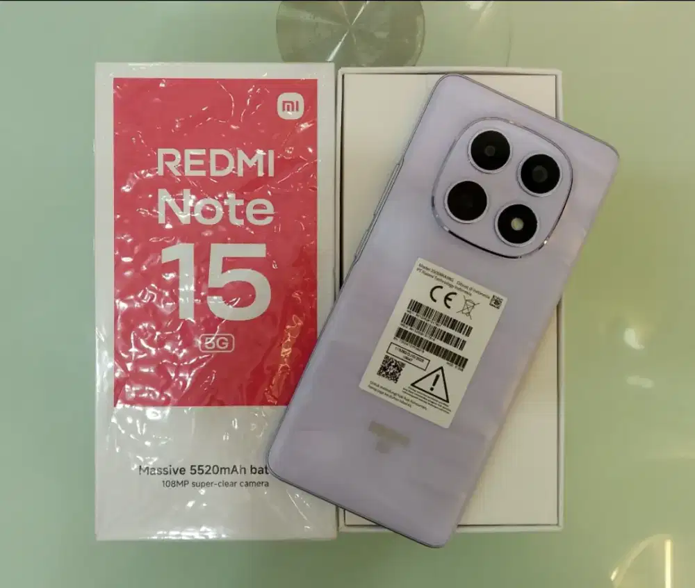 Redmi note 15 5G 12/512 Fulset mulus