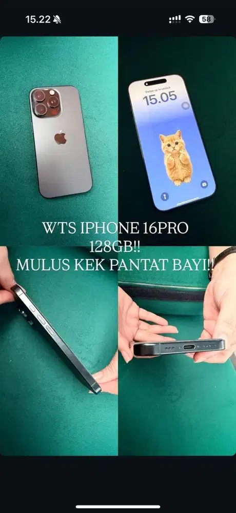 Iphone 16PRO 128GB