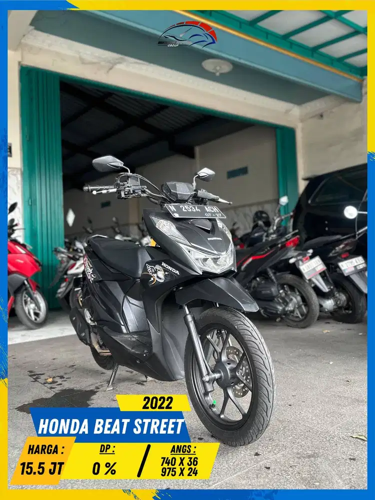 HONDA BEAT STREET 2022 SIAP GASS MASZEHH HIKMAH MOTOR KEPUH