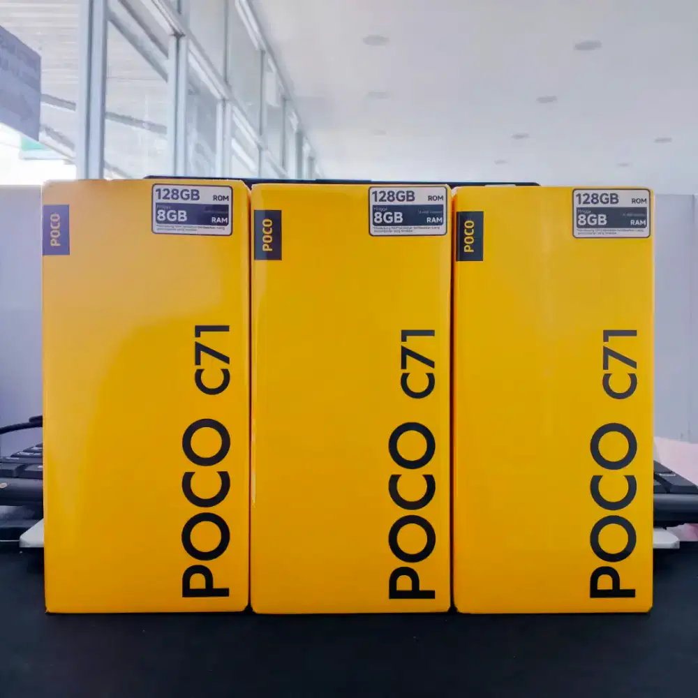 POCO C71 4/128 GB ORIGINAL GARANSI RESMI