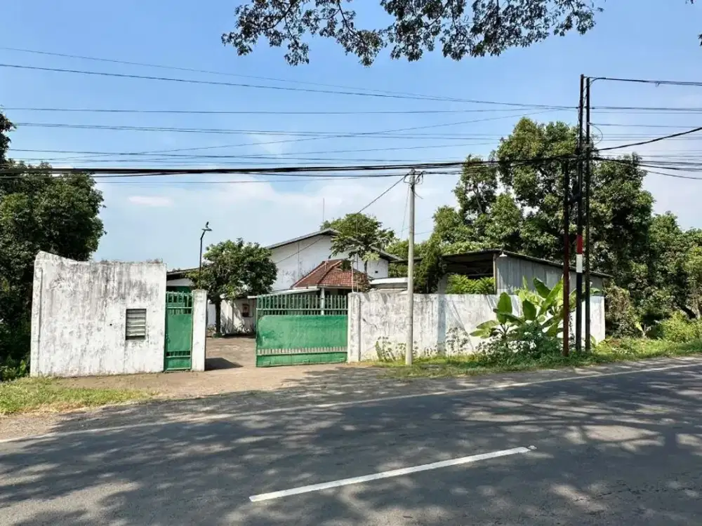 Dijual Pabrik Aktif Potensional di Nol Jalan Raya Pasuruan Dekat Tol