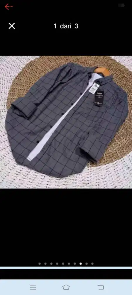 Kemeja Flanel pria
