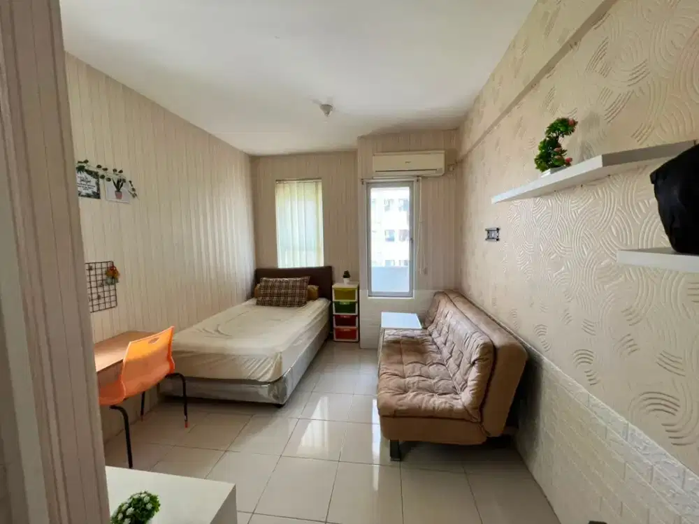 Dijual! Apartemen Puncak Kertajaya Tower A - Furnished, View Pool