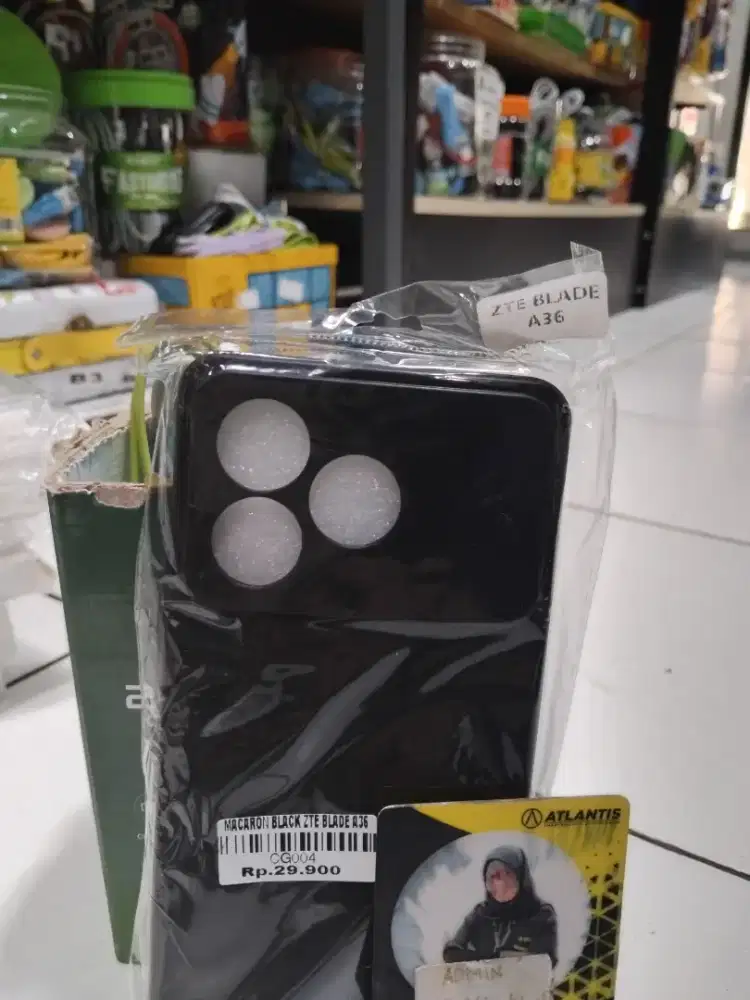MACARON BLACK ZTE BLADE A36 | ATLANTIS DAHSYAT