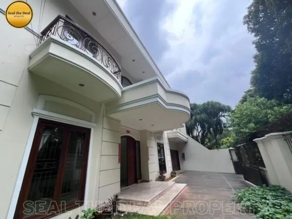 Disewakan Rumah Mewah 5 KT di Area Pondok Indah Jakarta Selatan | Std572
