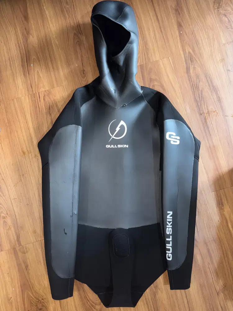 Wetsuit Freediving Scuba Diving GULL 3mm APNEA Wetsuit Size L