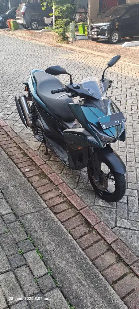Yamaha Aerox 2017 (warna asli merah)