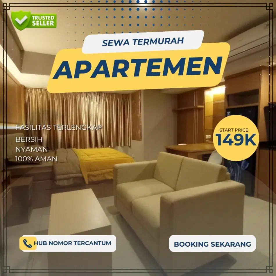 Sewa Apartemen SPRINGLAKE SUMMARECON BEKASI Harian/Transit Termurah