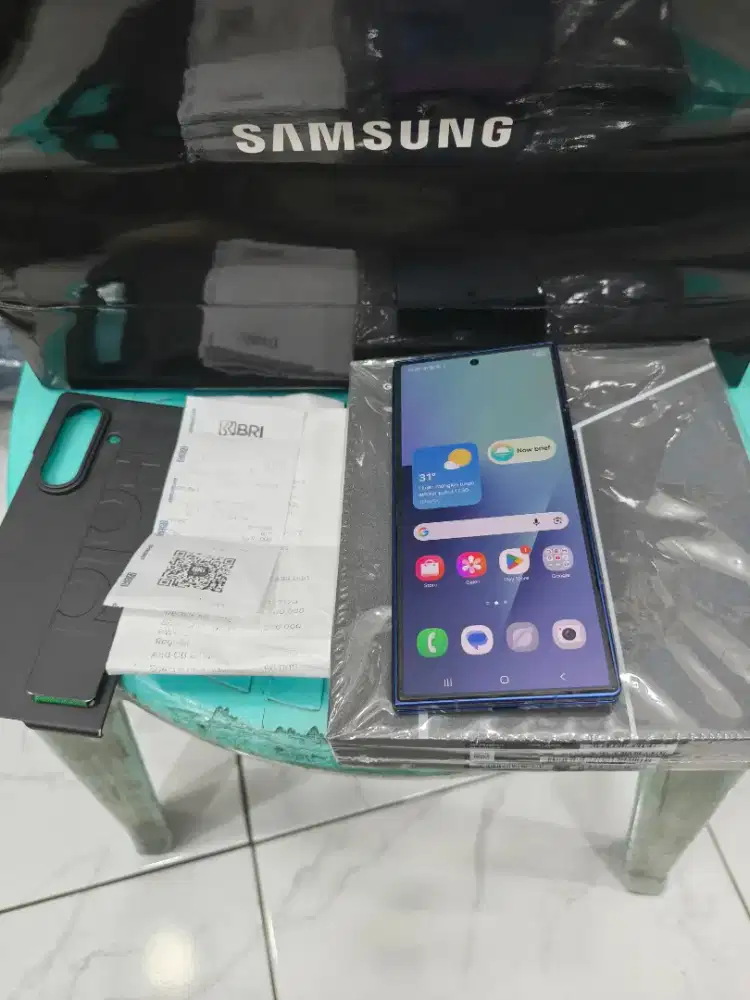Samsung Z Fold 7 12/256 5G like new msh grnsi pjng plastikan grs bs TT