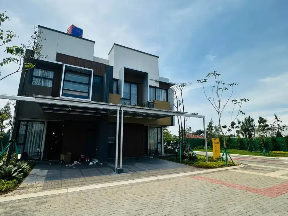 RUMAH MINIMALIS LOKASI STRATEGIS 5 MENIT KE MALL & SEKOLAH TERNAMA BSD!