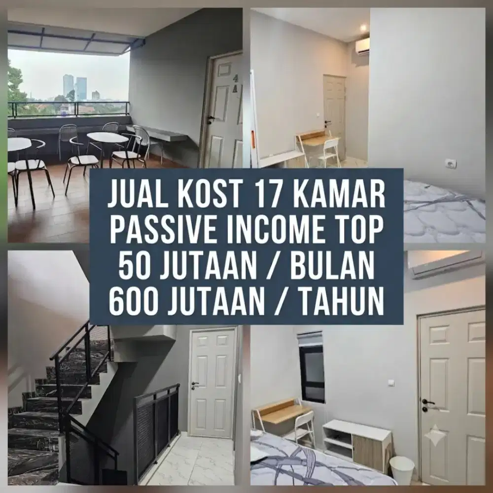 JUAL KOST KOSAN PRESTIGE AREA GANDARIA UTARA KEBAYORAN BARU